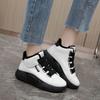 Spring and Autumn Plush Dad Shoes High Top Fashion Women's Shoes Korean Edition Warm High Top Sports Shoes Cotton Shoes Board Shoes