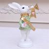 Handcrafted Easter Rabbit Scepter Display Ornament Perfect For Holiday Enthusiasts And Indoor Decoration Lovers
