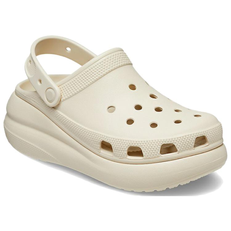 Crocs Classic Crush Clog Kość Unisex Trampki Białe 207521-2Y2