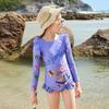 ASK JUNIOR Girls' One-Piece Summer Swimsuit