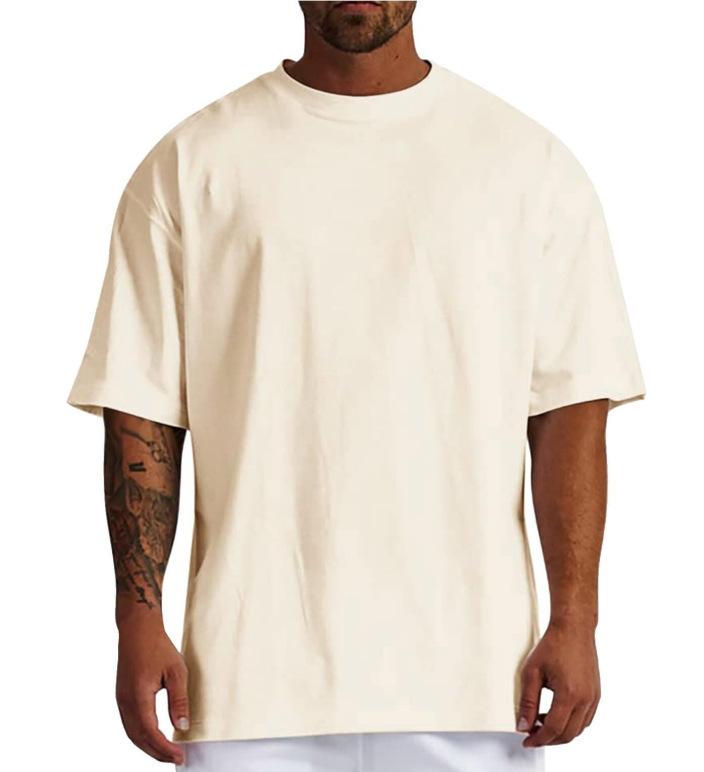 New Summer Short Sleeve Men's D Letter Halloween Theme Digital Printing T-Shirt Men