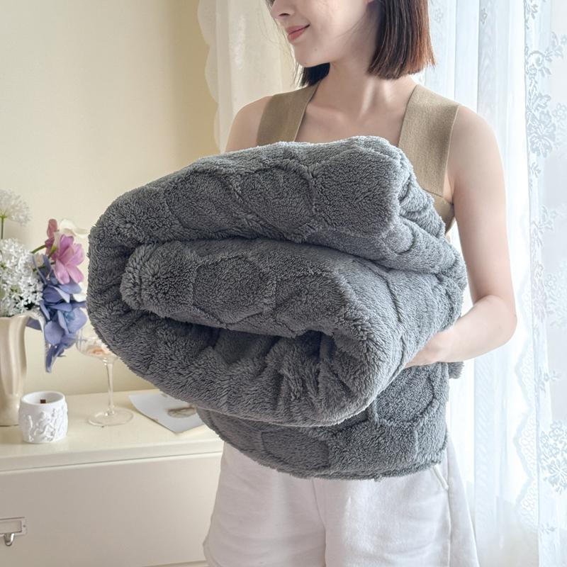 Super Soft Blanket Warm Flannel Plaid Solid Color Bedsheet Sofa Towel Nap Shawl Skin-friendly Blankets cobijas de camas