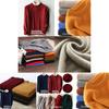 Luxuriously Soft Men's Slim Knitted Cashmere Jumper Pullover For Cozy Comfort