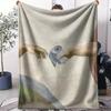 Hand of God and Adam Throw Soft Flannel Throw Summer AC Blanket Lightweight Cool Nap Blanket for Sofa Bed Couch Travel