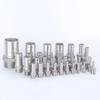 1Pcs Connector Adapter Pipe Joint 304 Stainless Steel BSPT Hose Connector 1/8" 3/8" 1/2" 1/4" Male Thread Pipe Fitting