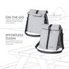 GRANDTIES Insulated Lunch Bag for Women, Men, Adults, and Teens - Roll-Top Leakproof Meal Prep Lunch Box Container, Reusable Snack Bag, Travel