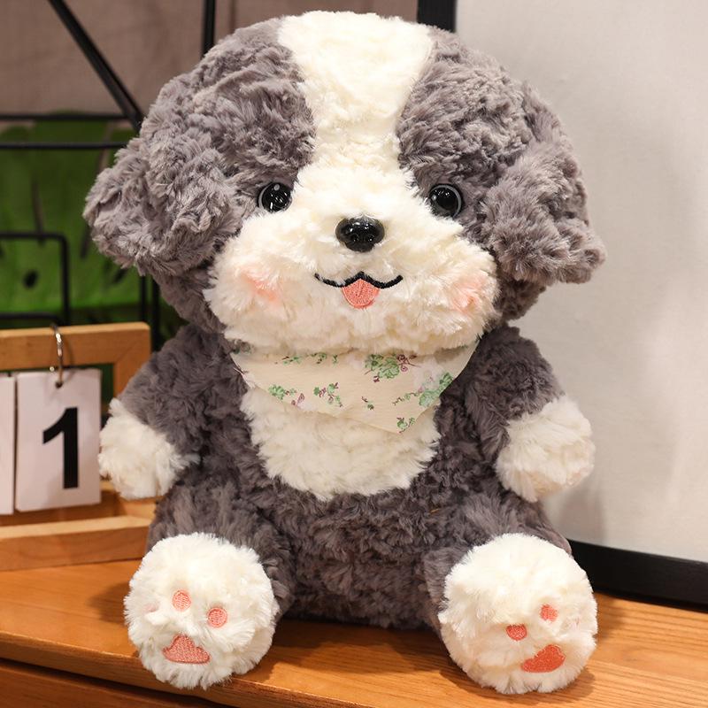 

Adorable Husky Plush Toy Figure - Children s Birthday Gift Doll 23cm [0.16kg] серый