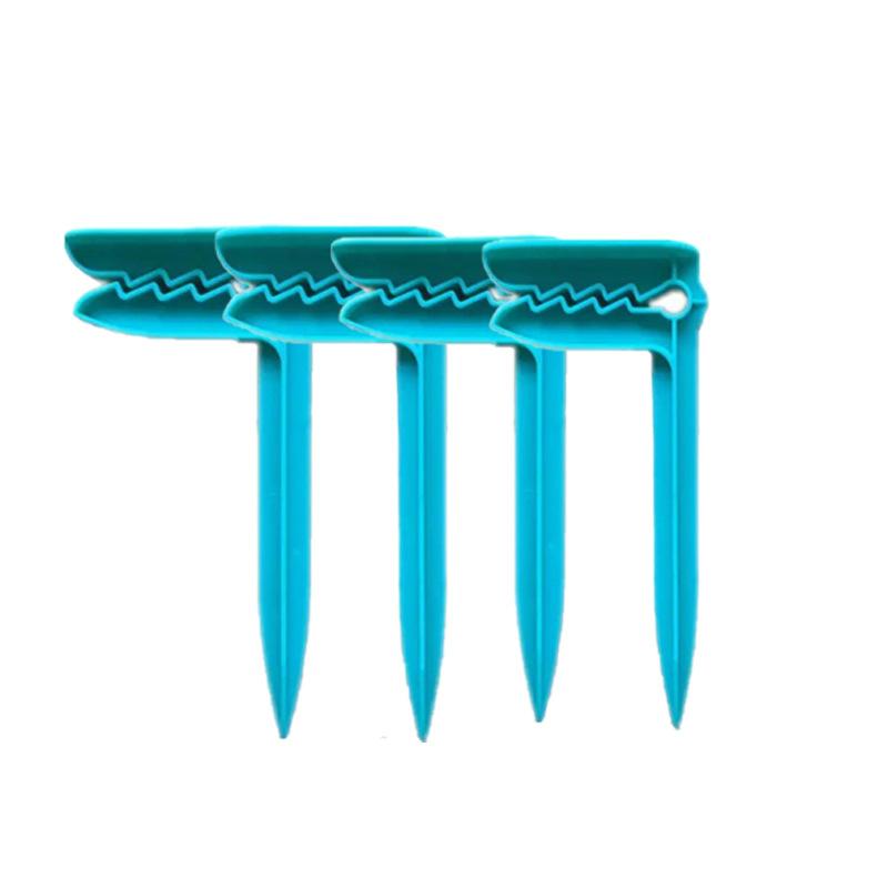 

Outdoor Beach Towel Holder Beach Mat Holder Towel Holder Plastic Outdoor Picnic Mat Holder Windproof Tent Holder Camping Tools