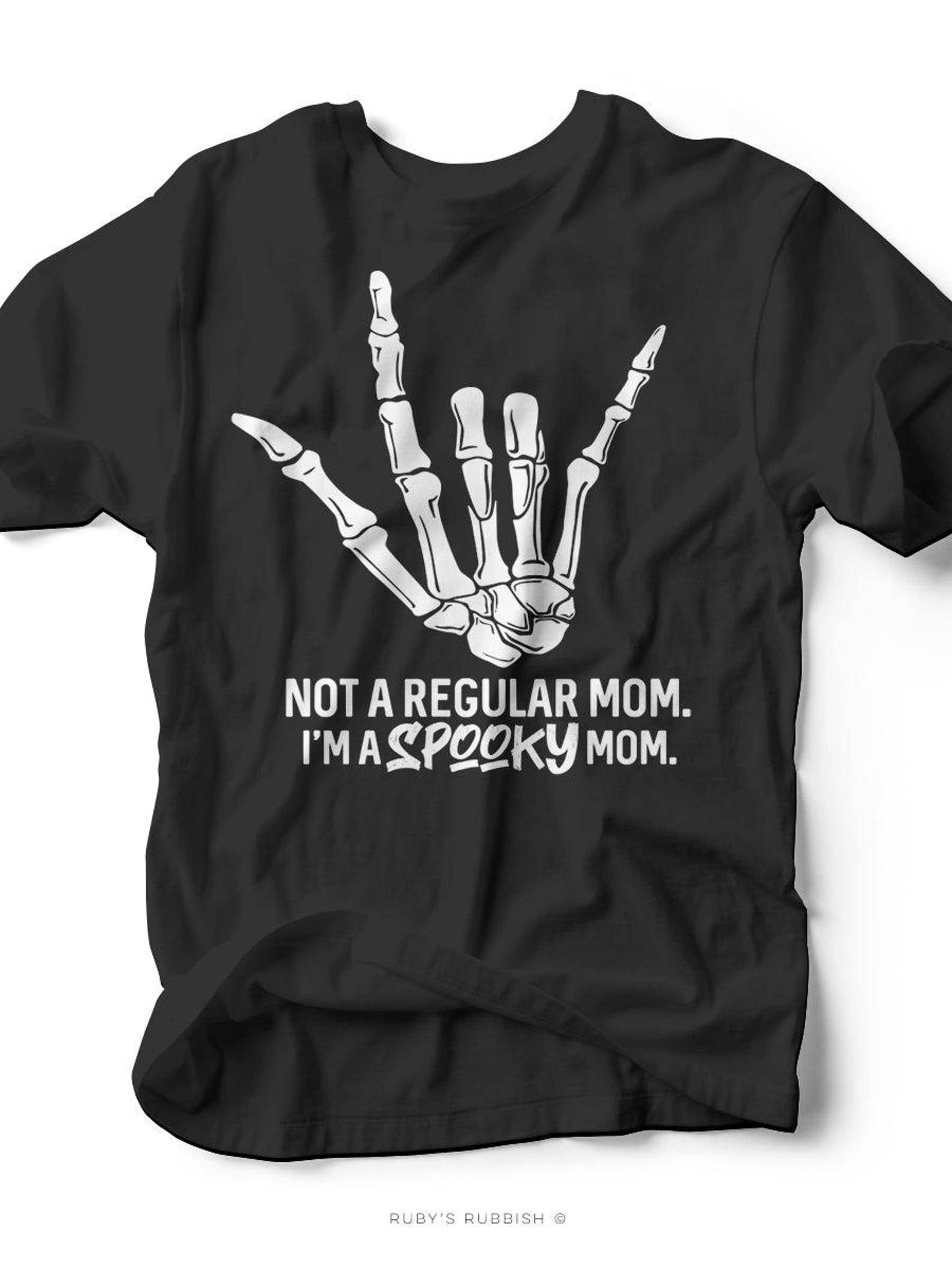 Spooky Mom | Seasonal T-Shirt | Ruby s Rubbish® S