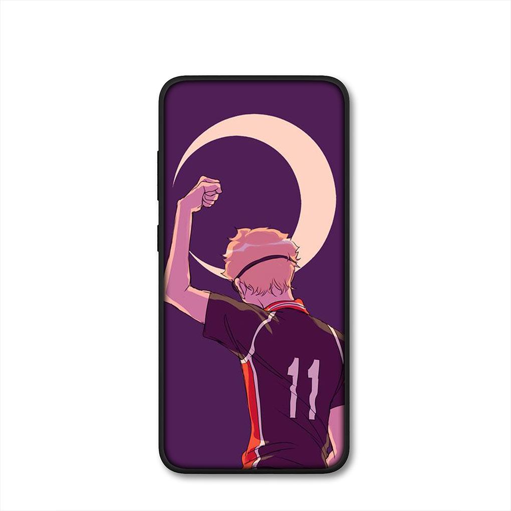 Anime Haikyuu Hinata Attacks Cover Phone Casing for Samsung Galaxy Note 20 Ultra 10 8 9 S10 Lite S9 A6 A8 Plus A7 A9 Soft Case