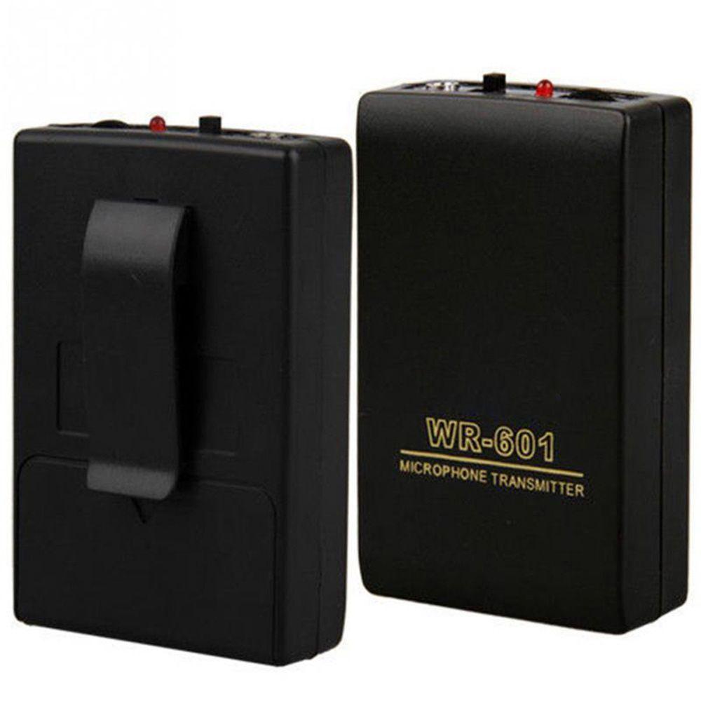 Portable Speech Speaker Clip Mic System Lavalier Lapel Wireless Microphone FM Transmitter Receiver