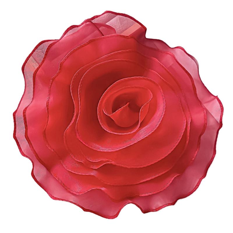 3D Stoffblumen Applikationen Handgemacht Kleid Basteln Traditionelles Kostüm Kleidungsstück Tanzkostüm Nähflicken