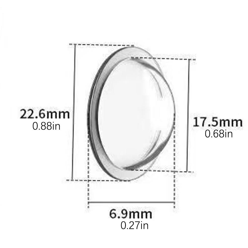 1Box Car Camera Protective Cover 360 High-definition Panoramic Reversing Camera Lens Protective Cover Waterproof Dustproof