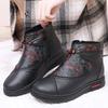 Winter Old North Cloth Shoes Women's Boots Velvet Warm Waterproof Mother Cotton Shoes Soft Sole Non-slip Short Boots Elderly Cotton Boots