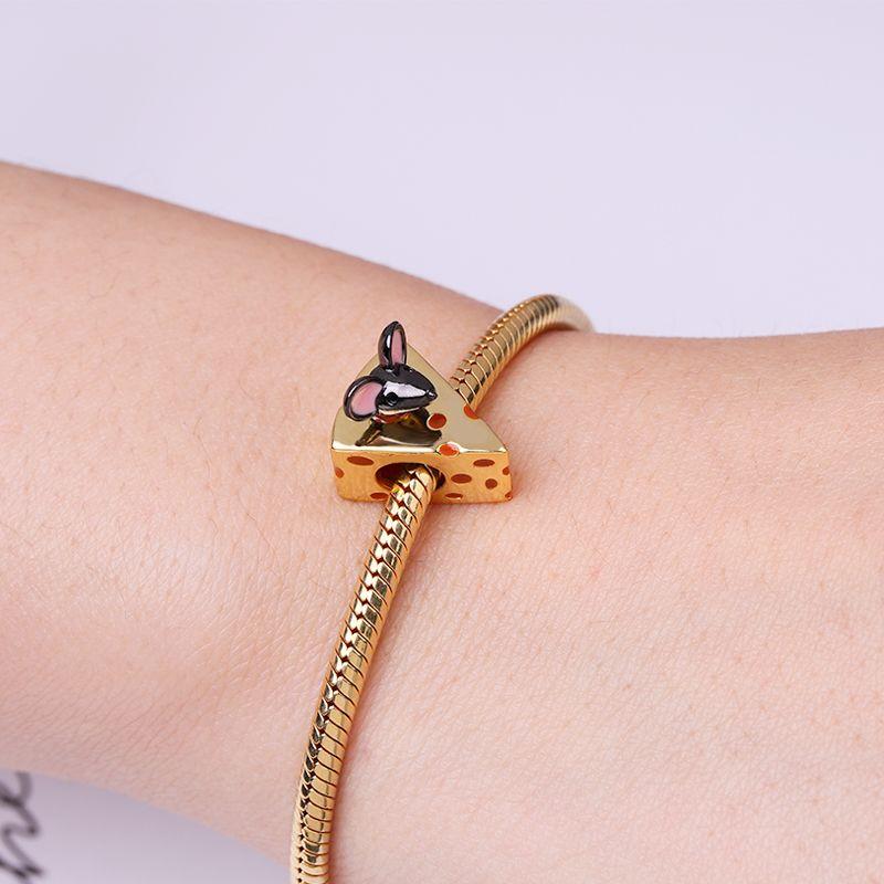 New Fine Charms Fit Pendant Original Bracelets Cute Animal Series Copper Charms Beads Diy Jewelry Making