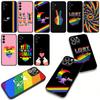 for Motorola Moto G54 G05 G24 G45 G55 G75 G85 G15 G57 G86 Power Edge 50 30 Ultra Fusion neo Pro Case love is love Rainbow LGBT