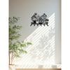 Metal Wall Art Decor Plaque Sign Home Office Kitchen Decoration