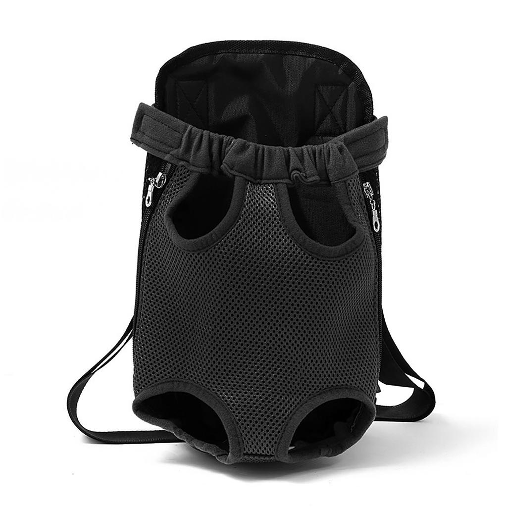 Kjæledyrbæresekk Multifunksjonell Pustende Mesh Bærbar Hundebærer foran for Reiser Fotturer
