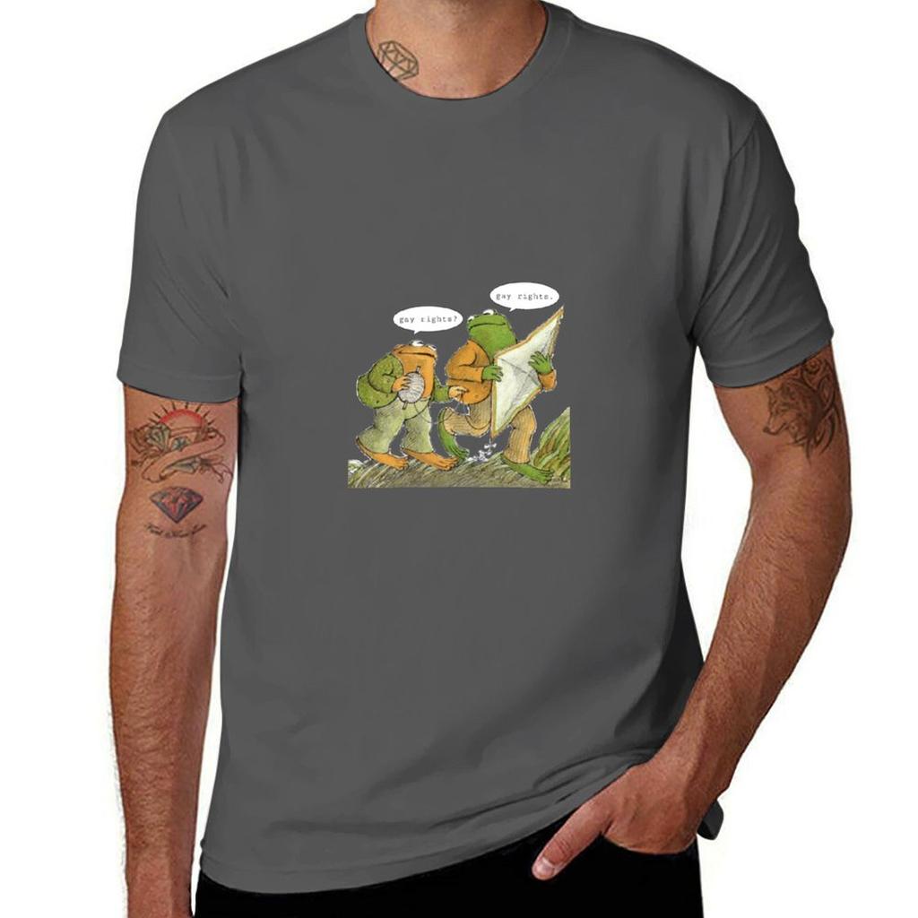 Frog Toad Gay Rights Tshirt Cotton Tshirt Plain For Unisex Package Tshirt