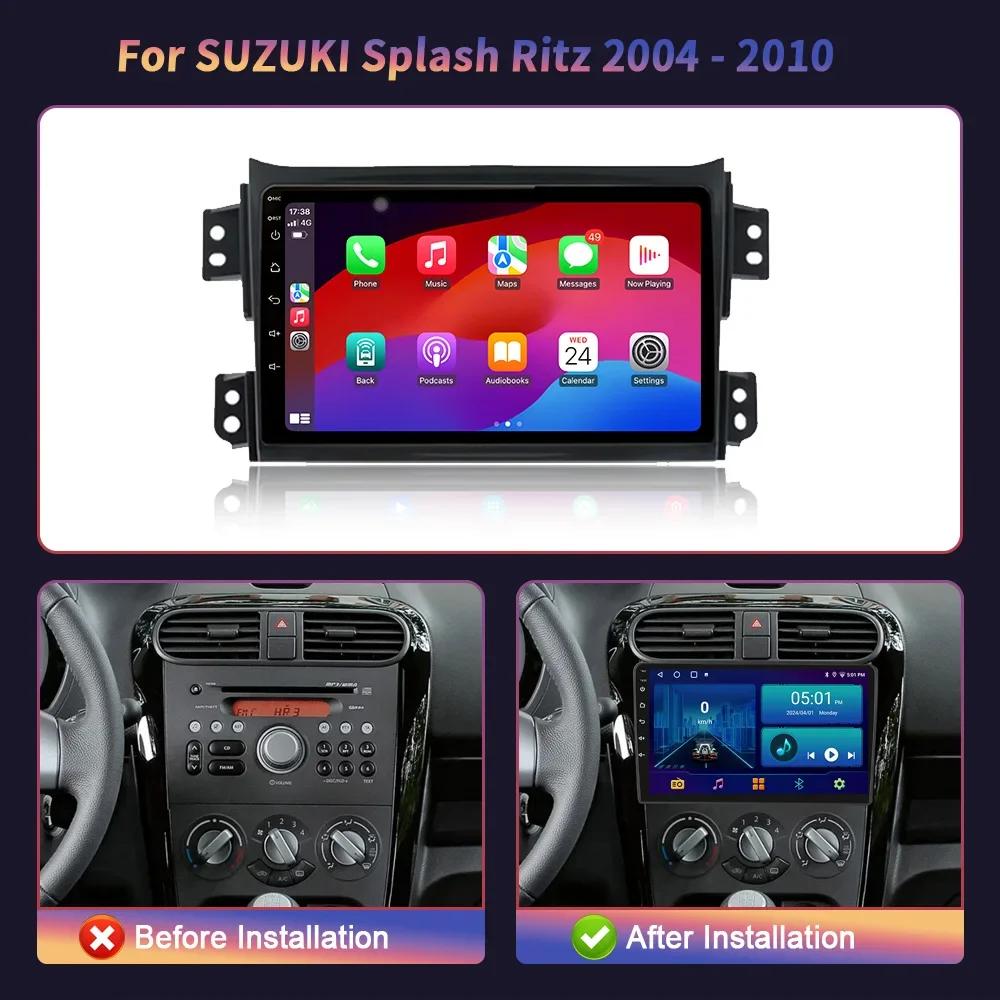 Wireless Carplay For For Suzuki Splash Ritz 2008-2012 For Opel Agila 2008-2014 Car Radio Multimedia Navigation Carplay Stereo