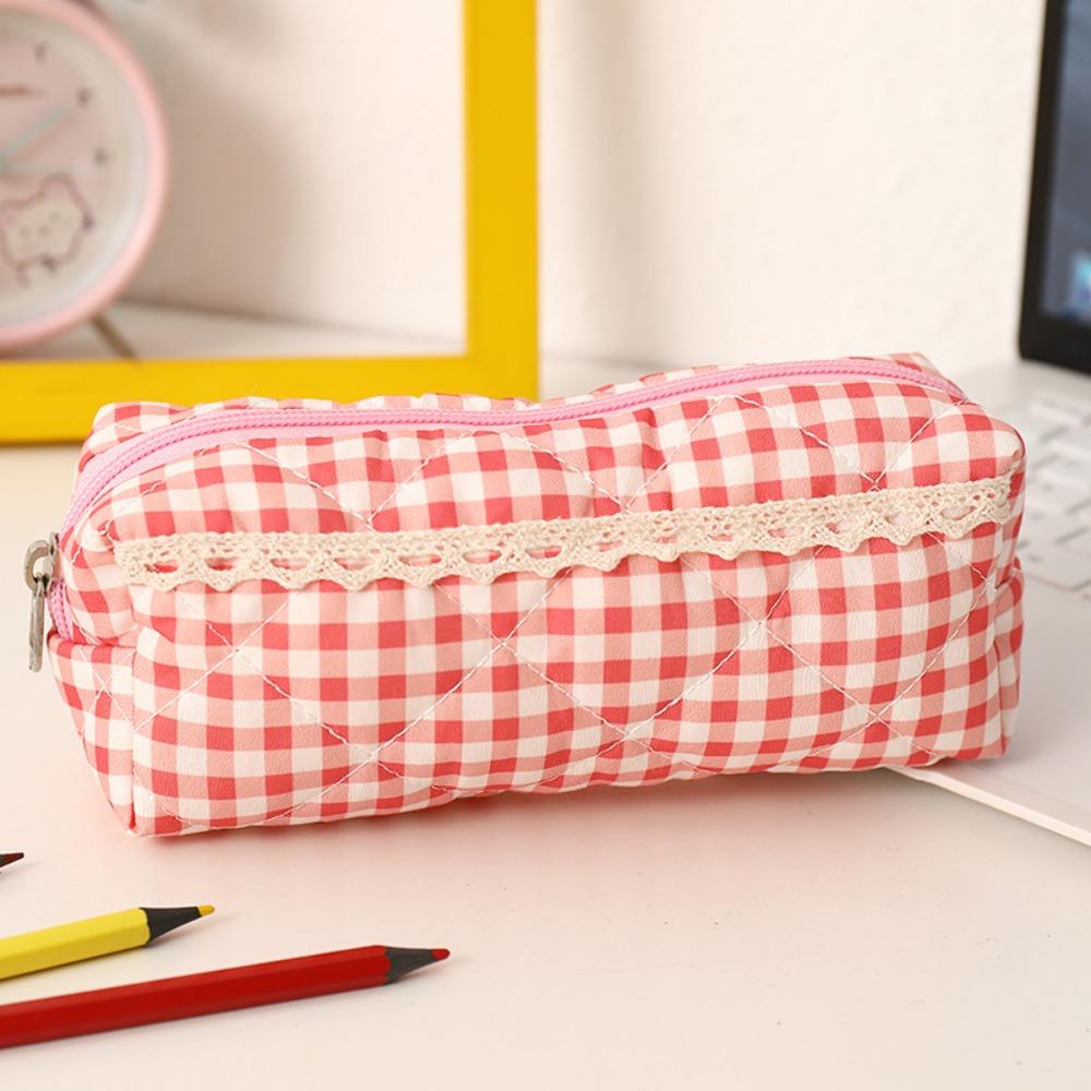 Large Capacity Pen Bag Portable Cosmetic Bag Simple Storage Bag  Students