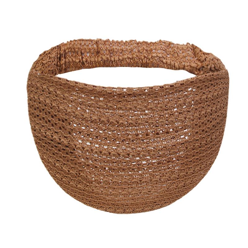 Breites weißes elastisches Stirnband zum Gesichtwaschen und Ausgehen – Rutschfestes Haarband für Frauen.