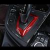 For BMW F20 F21 F22 F23 F30 F31 F34 F35 F32 F33 F36 M2 F87 Real Carbon Fiber Car Gear Shift Gear Panel Trim Cover Base