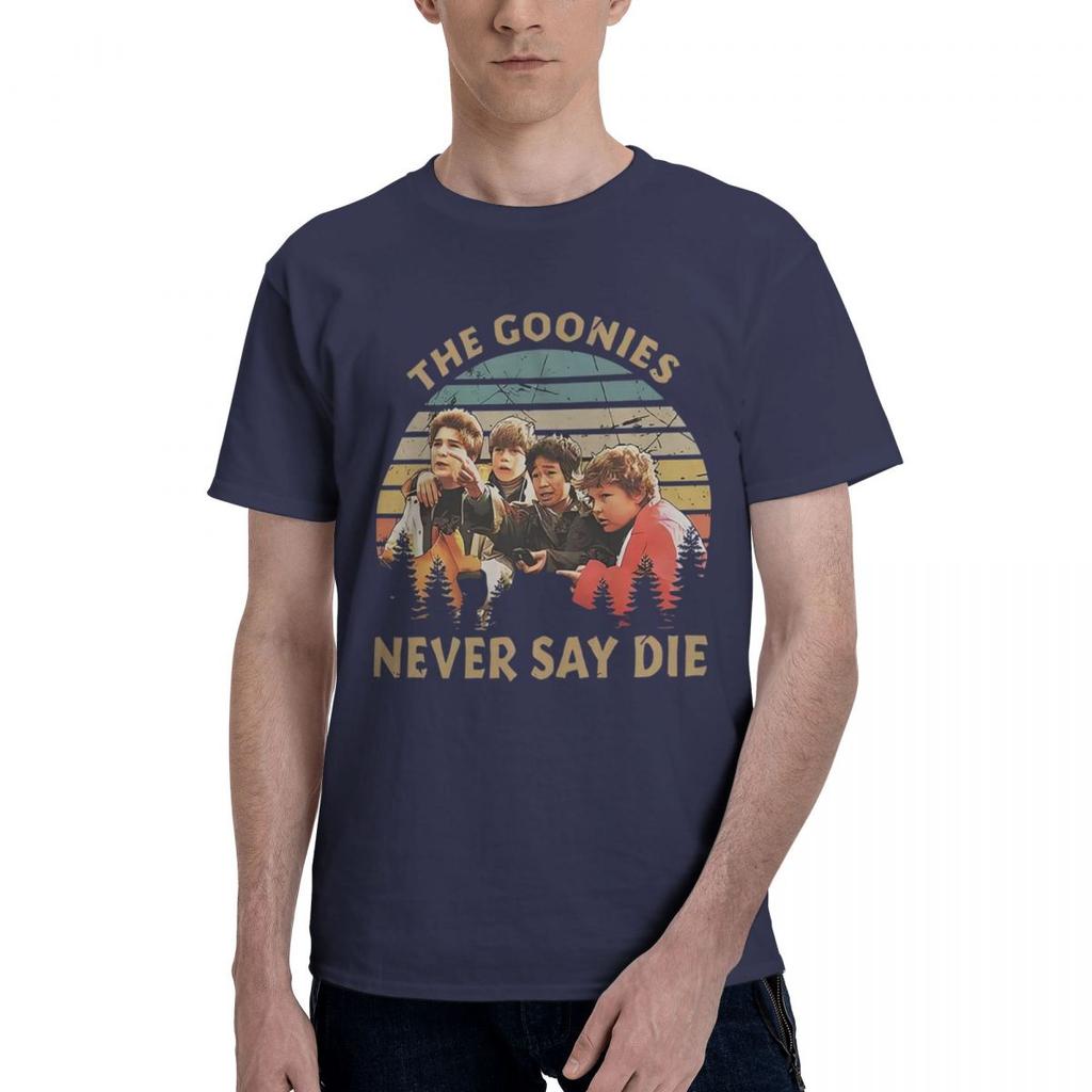 Never Say Die GooniesInspiriert 100% Baumwolle Lässig Atmungsaktiv Bequem Niedlich Neue Geschenke Und T-Shirts Herren Oberteile