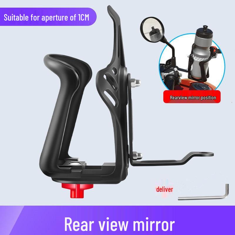 Motorcycle and Bicycle Water Bottle Holder for Touring and Road Rides