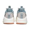 Anta Synthetic Leather Slip Resistant, Abrasion Resistant, Breathable Mid Top Chunky Sneakers Men's White Blue 112128084S-1