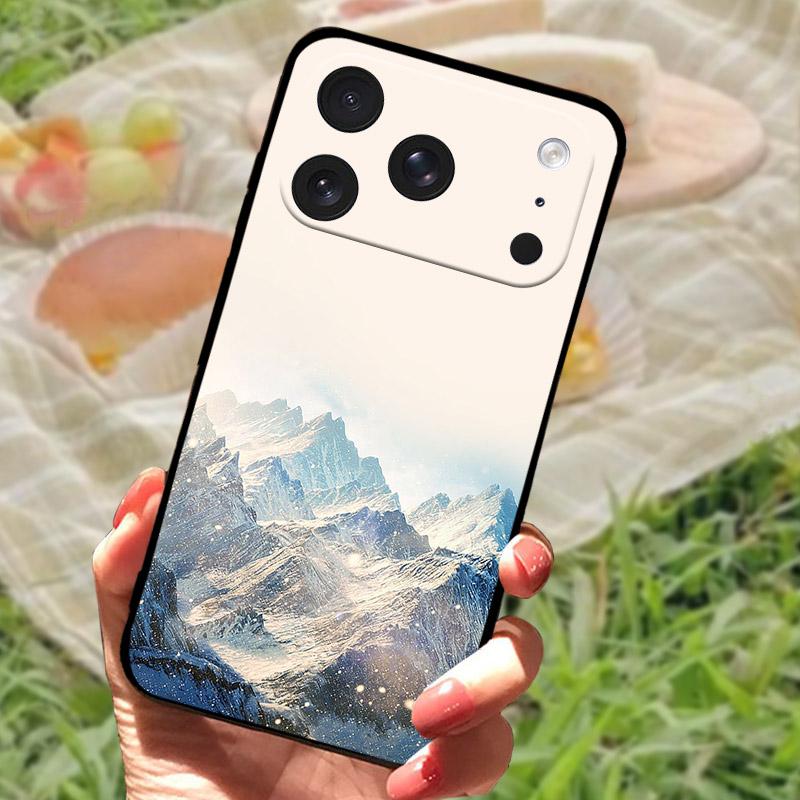 For IPhone 17 Pro 17Pro Case Luxury Wolf Lion Silicone Soft TPU Phone Cover For Apple IPhone17 Pro A3256 Cases Shockproof Coque