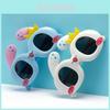Lunettes de soleil en silicone dessin animé pour enfants avec protection UV400 pour les jeux en extérieur et les fêtes