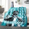 Messi Personalized Name Blanket Multi-purpose Customizable Blanket Soft Warm Cozy for Home Decor Livingroom Picnics Office Chair Four Seasons Universa