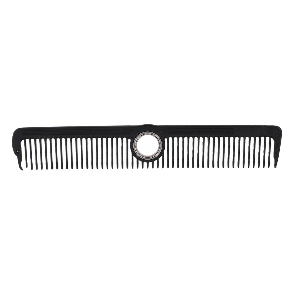 Drehbarer Schneidekamm Professionelles Friseurwerkzeug Flexibler Friseurkamm für Alle Haartypen Männer Frauen Schwarz