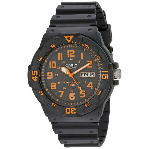 

Casio Standard Analog Watch MRW-200H-4BV Men s Orange