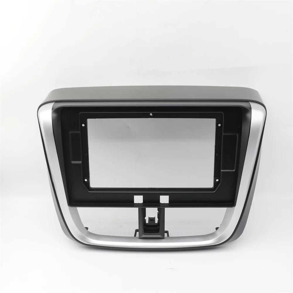 For 2017 TOYOTA YARIS L/ VIOS Car Radio Fascias Android GPS MP5 Stereo Player 2 Din Head Unit Panel Dash Frame Install