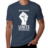 Introverts Unite (White On Dark) Tshirt Running Perforunisexce Short Sleeve Tee