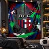 Wall Hanging Tapestry Bologna FC Print Cloth for Living Room Bedroom Home Decor