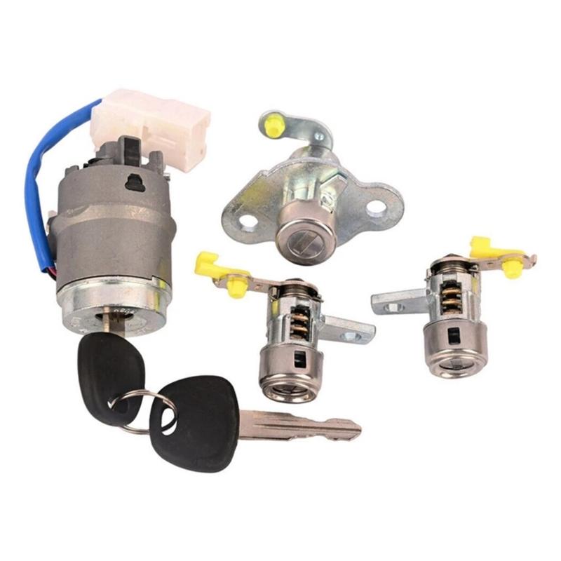 Car Ignition Lock Cylinder Barrels 81905-1E000 81920-1EA00 for ACCENT 06-11 Lock Cylinder Barrels with Key Replacement