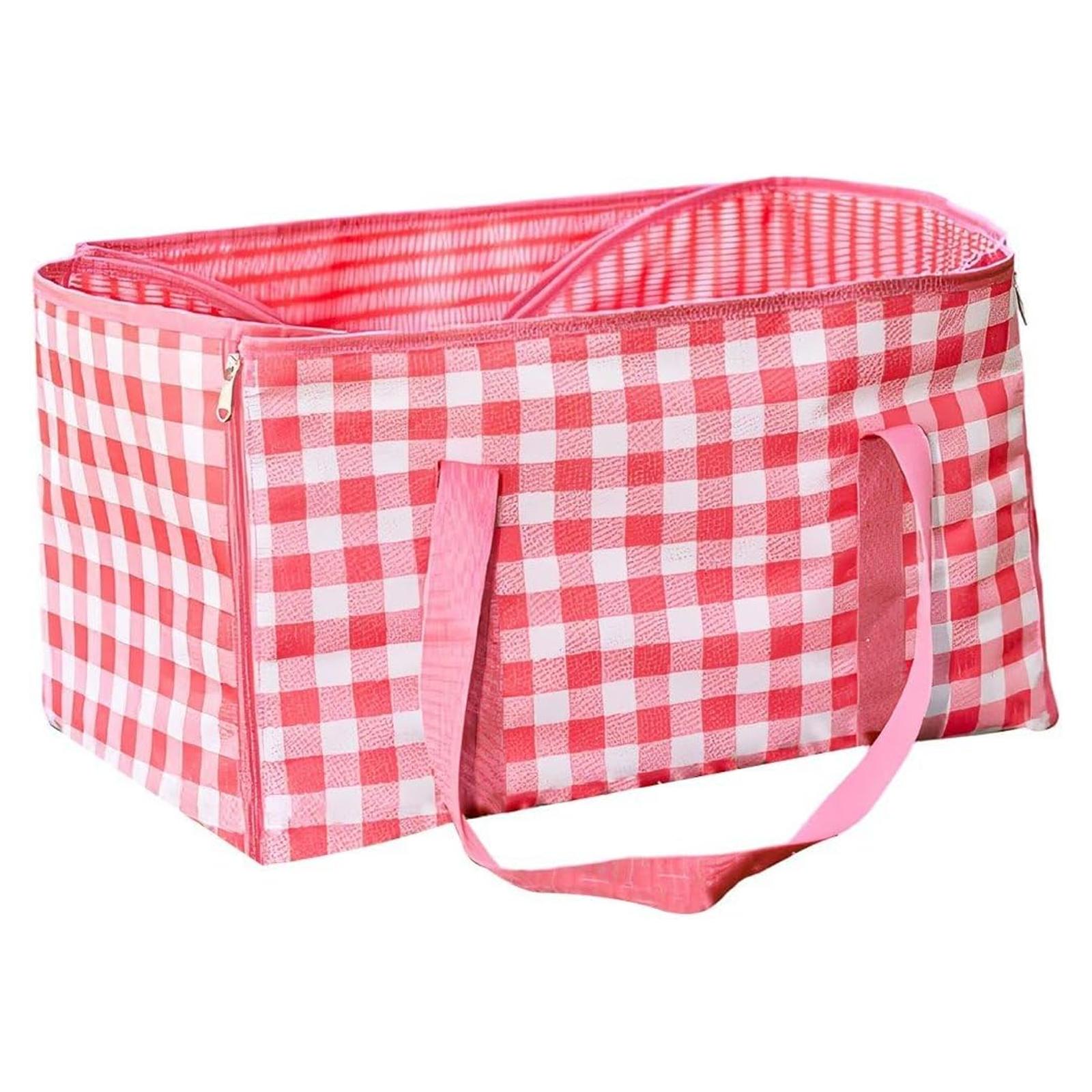 2 In 1 Lightweight Picnic Mat Storage Bag Aluminum Film Beach Blanket Picnic Bags Foldable Camping Mat for Garden Park Travel красный