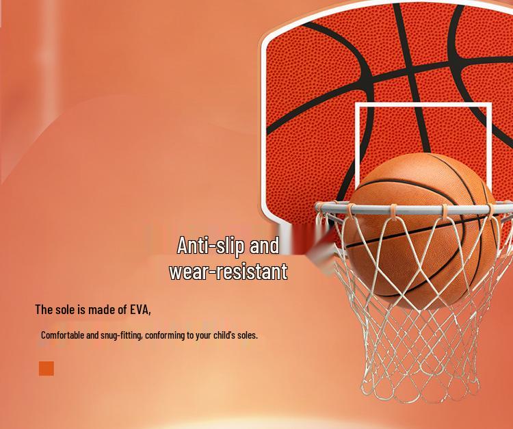 Bobodou Kids' Luminous Running and Basketball Shoes with Rotating Button