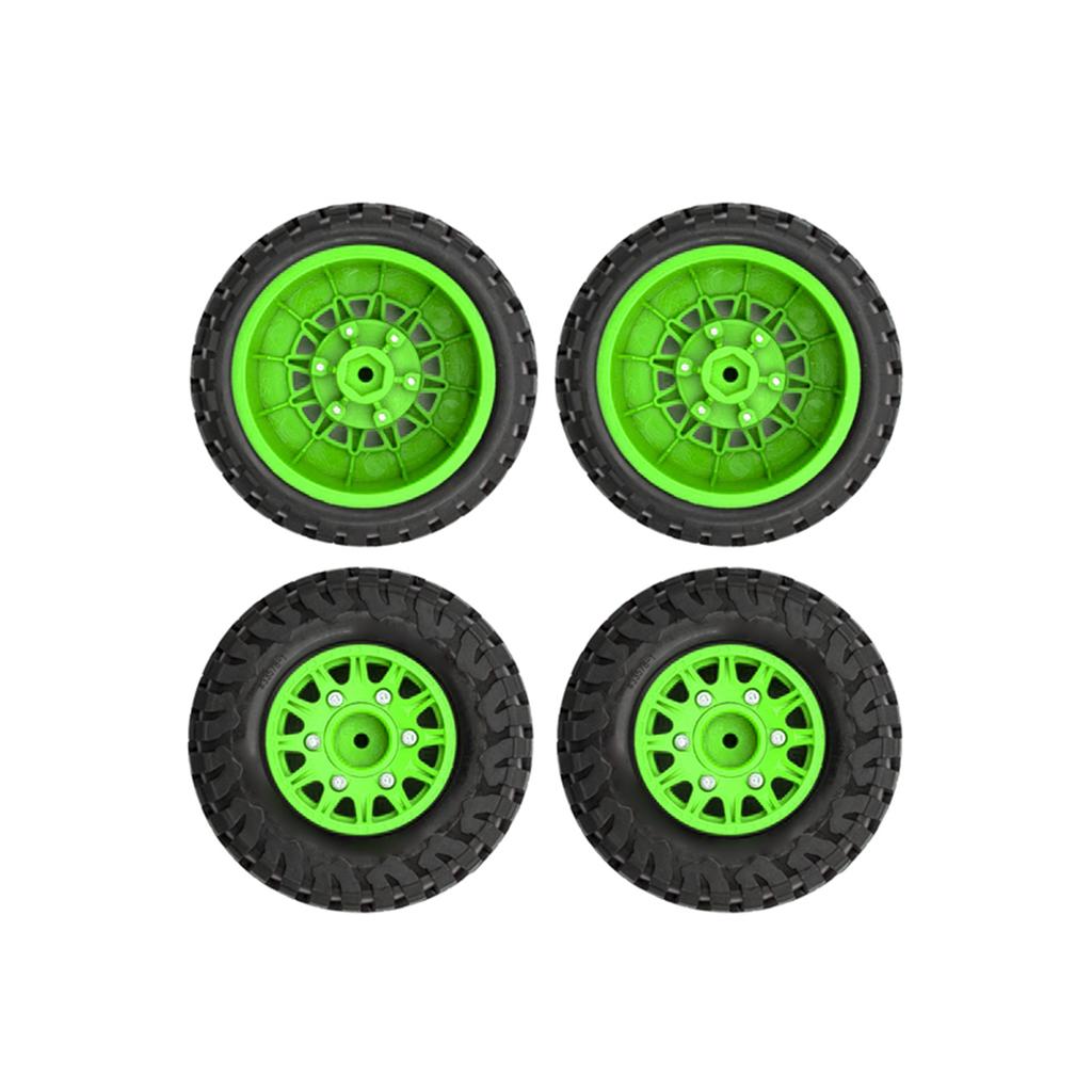 Car Tires with Wheel Rims 4pcs Replacement for 1Celsius10 slash K1 Short Truck
