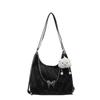 Casual Soft Surface Large Capacity Tote Bag 2025 New Summer Work Bag Fashion Chain Shoulder Messenger Bag