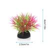 3Pcs/Pack Fish Tank Flower Plastic Home Decoration Accessories Simulation Grass DIY Aquarium Decoration Artificial Plant