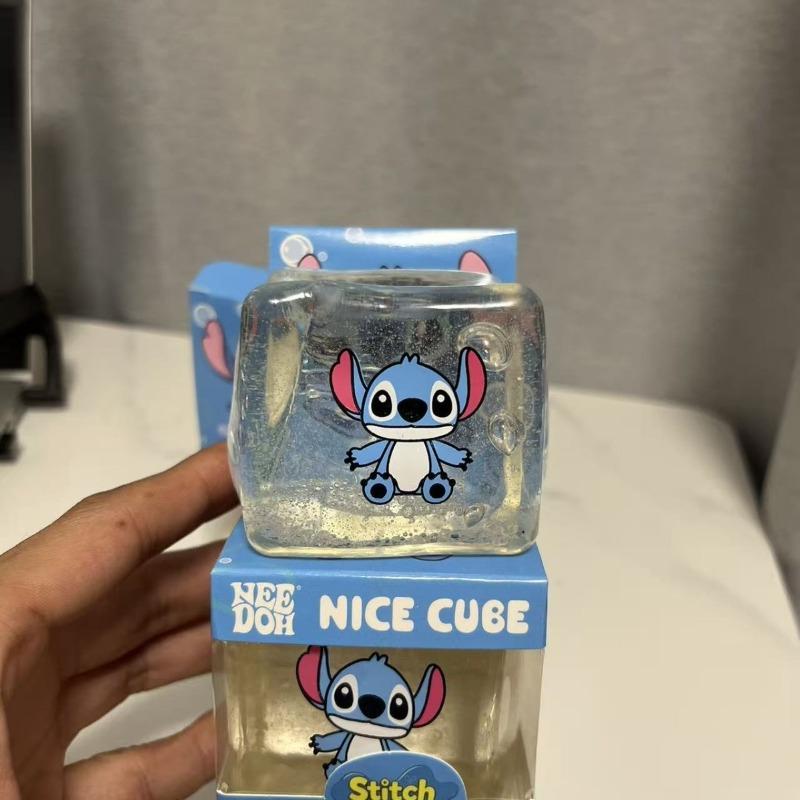 Disney Stitch Ice Cube Squeezing Toy, Maltose Slow Rebound Stress Relief Device