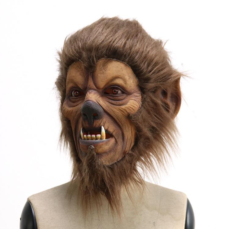 WILDBEAST Furry Costume Fursuit Plush Headgear Bar Party Prop Simulated Animal Lion Cat Mask