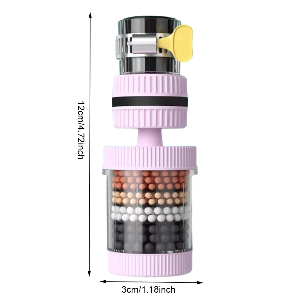 3/2/1pcs Universal Water Filter Anti-splash 360° Rotation Faucet Aerator 6 Layers Splash Nozzle Kitchen Bathroom Mixer Bubbler