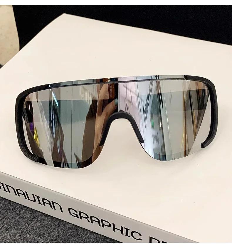 Large Frame Woman Outdoor Uv400 Sports Anti-Ultraviolet Goggles Cycling Sunglasses Uv Protection Hiking Skiing Sunglasses