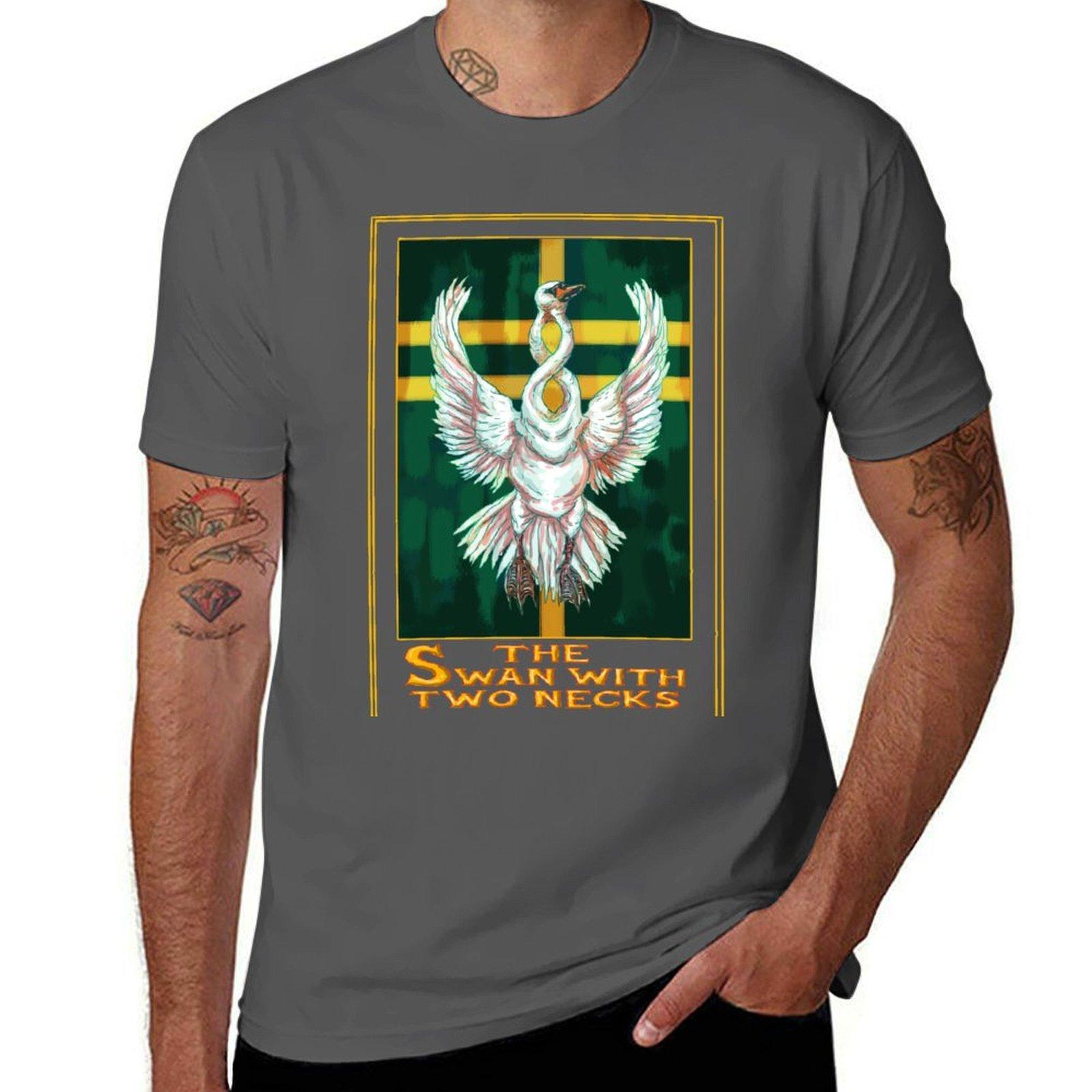 

THE SWAN WITH TWO NECKS TShirt Moisture Control Sports Tee 4XL