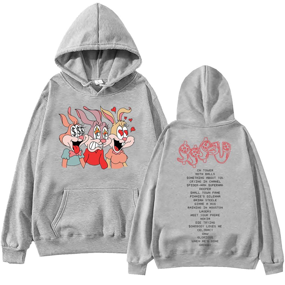 Drake And PartyNextDoor Some Sex Song 4 U 2025 Hoodie Harajuku Hip Hop Pullover Tops Sweatshirt